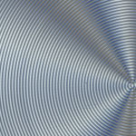 Detail of offset concentric circles.