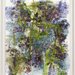 Adam Fuss Theia flowers purple blue green