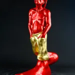 Le Siffleur 85 Resin Gold pants