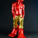 Le Siffleur 85 Resin Gold pants