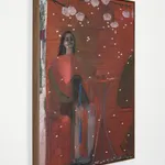Aubrey Levinthal, Rittenhouse Lady with Cherry Trees, 2025