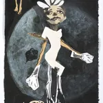 Moyna Flannigan, Folding Woman, 2021