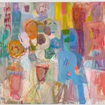 Lorna Robertson, The train, 2022