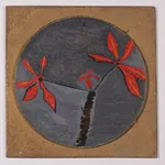 Frank Walter, Untitled (Nocturne with purple sky and green field )