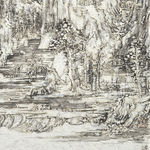 Wang Tiande 王天德, Snow on the Northern Mountains 北山积雪图, 2019