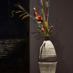 Kai Tsujimura, Kohiki Vase, 粉引花入, 2021