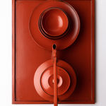 Jihei Murase, 銀彩面取茶杓（仕覆付） Silver-Edged Tea Scoop, 2022