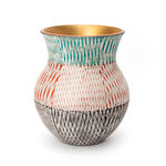 Yui Tsujimura, Natural Glaze Hanging Vase 自然釉提瓶, 2024