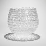 Yui Tsujimura, Natural Ash Glaze Wide-Lipped Jar 自然釉広口壷, 2020