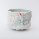 Kodai Ujiie, Celadon and Lacquer Tea Bowl, 2021