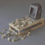 Andreas von Gehr, Golden M, 2021