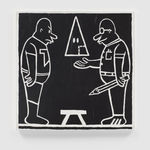 TRENTON DOYLE HANCOCK, Step and Screw: West End Scrap (Only Jew King), 2021