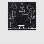 TRENTON DOYLE HANCOCK, Step and Screw: West End Scrap (Four Foot Furry Face Off), 2021