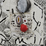 TRENTON DOYLE HANCOCK, The Skint Alterpiece: Vegans Make Deposits at the Tofu Bank, 2020