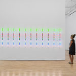 SPENCER FINCH, North Atlantic Ocean (April 14, 1912, 11:40pm), 2022