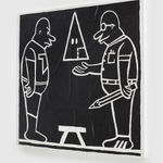 TRENTON DOYLE HANCOCK, Step and Screw: West End Scrap (Only Jew King), 2021