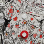 TRENTON DOYLE HANCOCK, The Skint Alterpiece: Vegans Make Deposits at the Tofu Bank, 2020