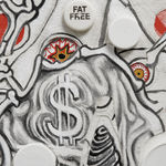 TRENTON DOYLE HANCOCK, The Skint Alterpiece: Vegans Make Deposits at the Tofu Bank, 2020