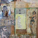 Henri Cartier-Bresson, Henri Matisse drawing model. Nice, Cimiez district, February 1944, 1944