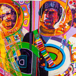 Wadsworth Jarrell, Tribute to a Head Dress, 1993