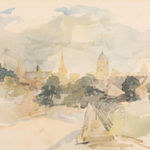Peter Greenham, Oxford Skyline with Tom Tower, Christ Church