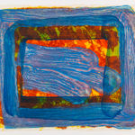 Howard Hodgkin, G, from Indian Views, 1971