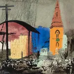 John Piper, Prometheus by Edwin Muir, from Ariel Poems, 1954