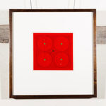 Thomas Nathaniel Davies, Untitled (Four Red Circles), 1972 circa