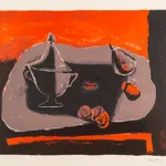 Henri Hayden, Nature morte a la Pipe (Still life with a Pipe), 1968