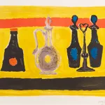 Henri Hayden, Nature morte a la Pipe (Still life with a Pipe), 1968