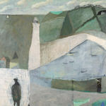 Nicholas Turner, Flowers in a Red Vase, 2023