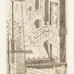 Edward Bawden, Mountains by W H Auden, from Ariel Poems, 1954