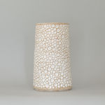 Leslie McKinley Howell, Vessel with blue abstracts, 2018