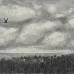 John Caple, 58. The old path at dusk, 2023