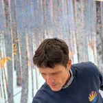 Andrew Gifford, 32. Snowy Woods near Clark Cove, Maine II, 2023