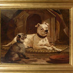 William Osborne, American Bulldog & a Terrier