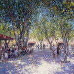 Edward Noott RBSA, Lunchtime, St Tropez