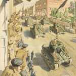 Edward R Payne ARCA, The Victory Parade, 1945, Bremerhaven