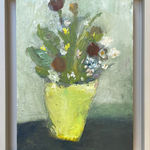 Rachel Arif, Flowers in an old ceramic pot