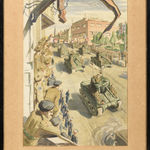 Edward R Payne ARCA, The Victory Parade, 1945, Bremerhaven