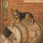 English School, 20th Century, The pet of the family