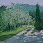 Colin Carruthers, Cypress and Olives, Vinsobres