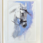 Sally Martin, Andalusian grey in mauve and blue