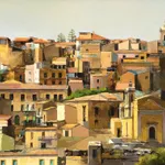 Alan Thompson, Sicilian hill town