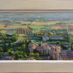 Alan Thompson, From Assisi, looking across the plain