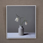 Jo Barrett, Still Life with Fritillaries and Stoneware Bottle - From the Fern Verrow Collection, 2021