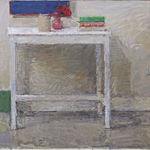 Ben Henriques, Hellebores on a Mandarin Background, 2021