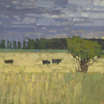 David Grossmann, Autumn Birds and Falling Leaves, 2021