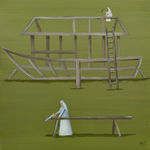 Rebecca Campbell, Commission of a painting similar to 'African Icons' , 2024