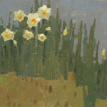 David Grossmann, Autumn Birds and Falling Leaves, 2021